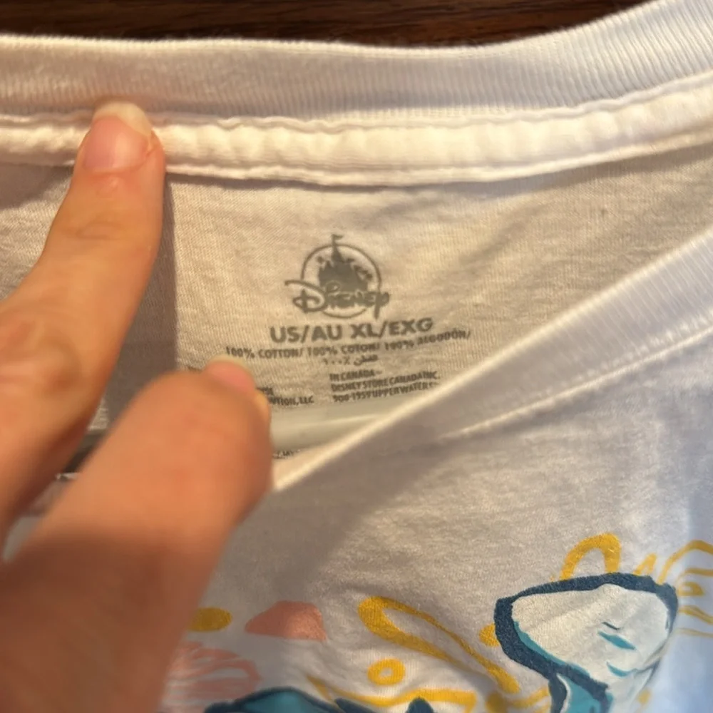 Disney stitch paradise livin graphic t shirt size xl lilo & stitch - Picture 3 of 4